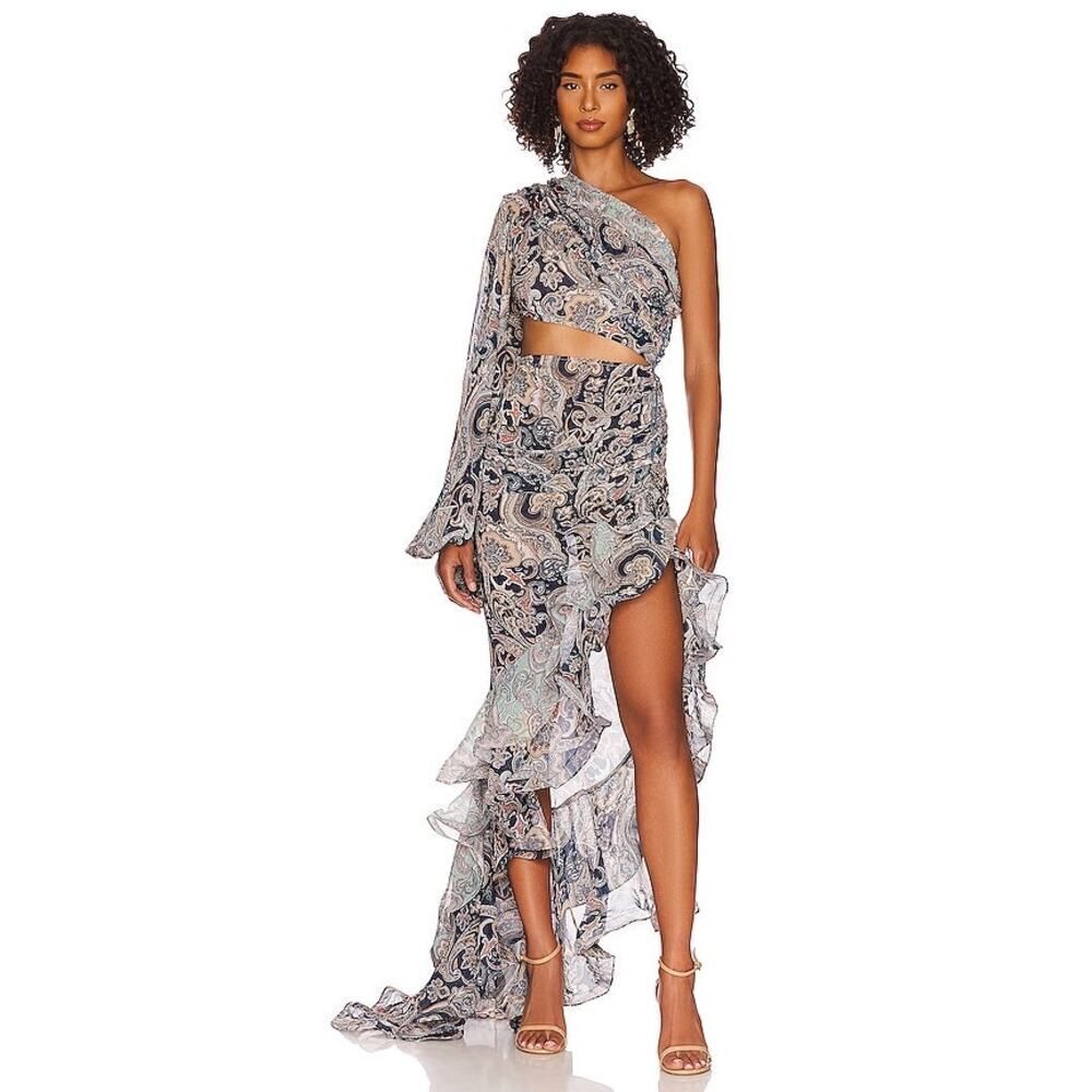 Bronx and Banco sara blue gown blue multi M